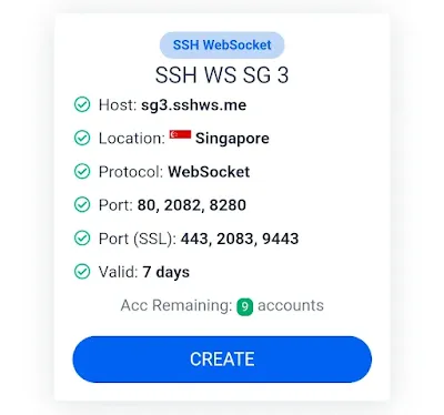 ssh websocket