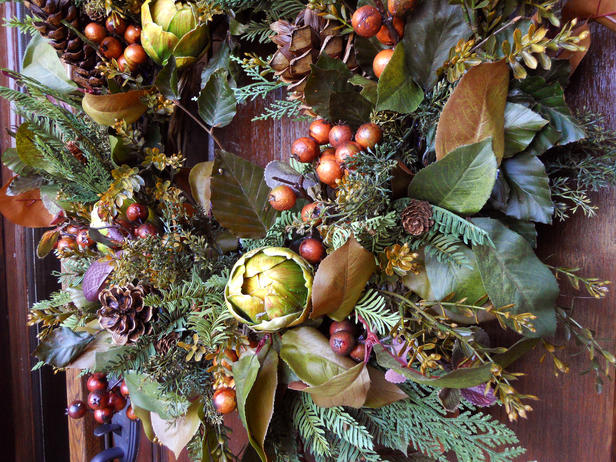 Nature Inspired Christmas Wreath