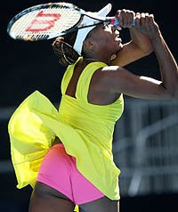 Venus Williams up skirt