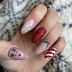 TIS THE SEASON-Holiday nails-xmas nails-Christmas nails-glue on nails-luxury nails-reindeer nails-glitter nails-press on nails