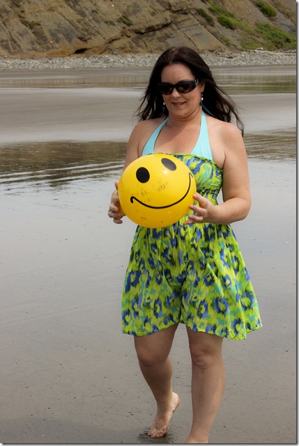 green beach dress_4396