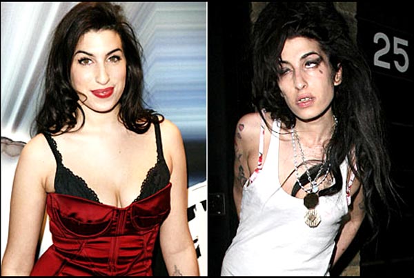 amy winehouse before and after 