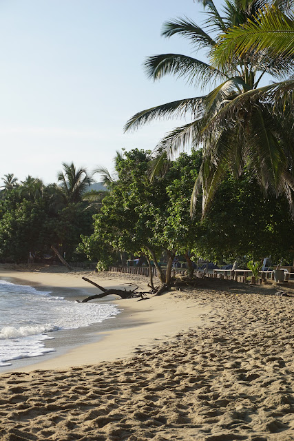 Plage de el Cabo au petit matin