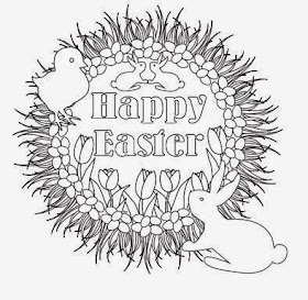 printable Easter coloring page