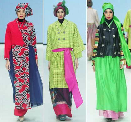 Foto Busana Muslim Model Baju Korea Hanbok Terbaru 