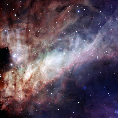 Nebulosa Omega en detalle