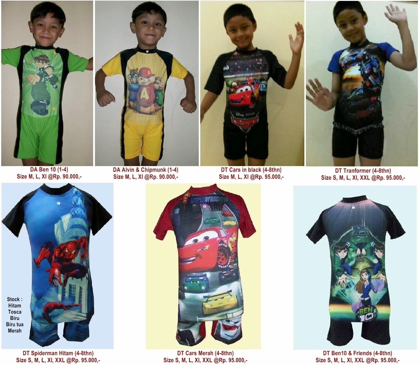 Baju Renang Anak Laki - Online Mall Aksesoris Indonesia