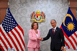 Ketua DPR AS Nancy Pelosi Tiba di Malaysia