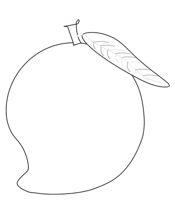 Free Mangos Coloring Pages Ideas | Learn To Coloring
