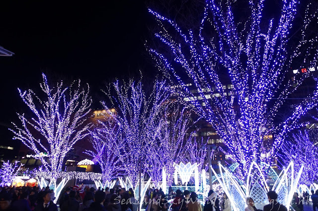 JR Hakata City聖誕燈飾