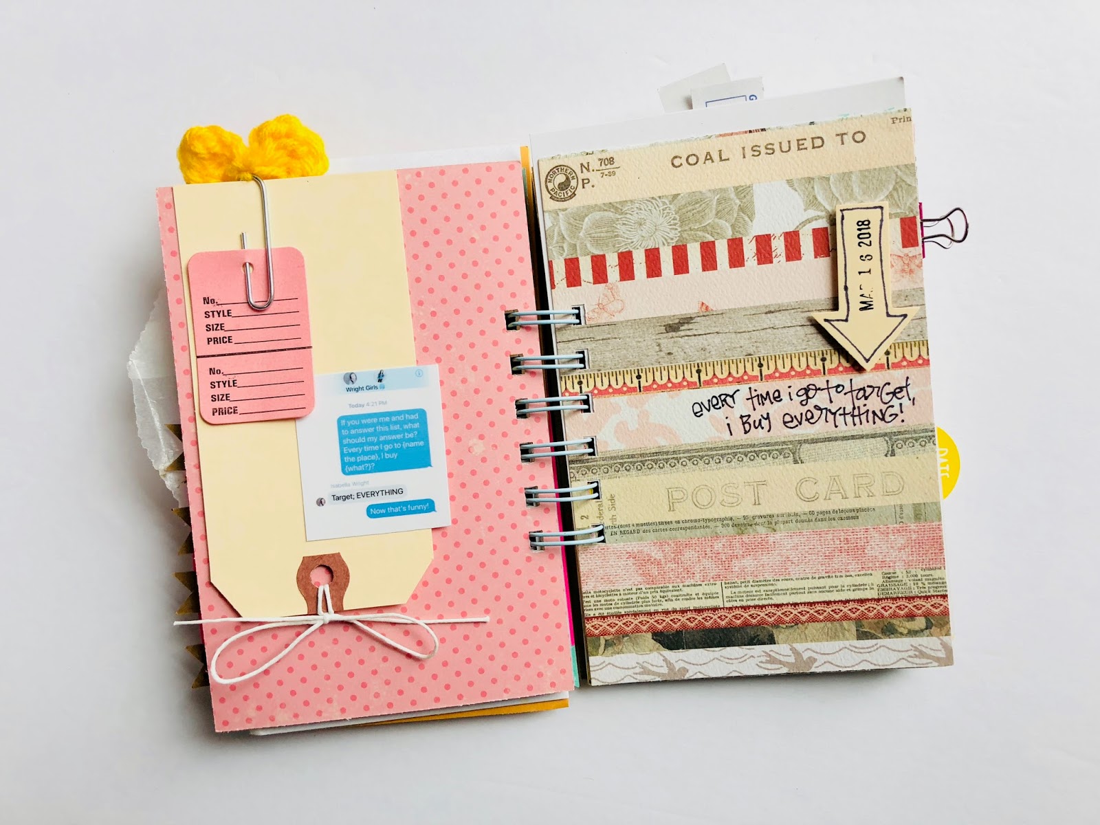 #30lists #listmaker #journaling prompts #smashbook #mixed paper journal #junk journal