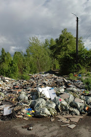 Фото Виталия Бабенко: мусорная свалка