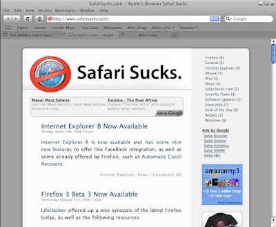 Safari Sucks