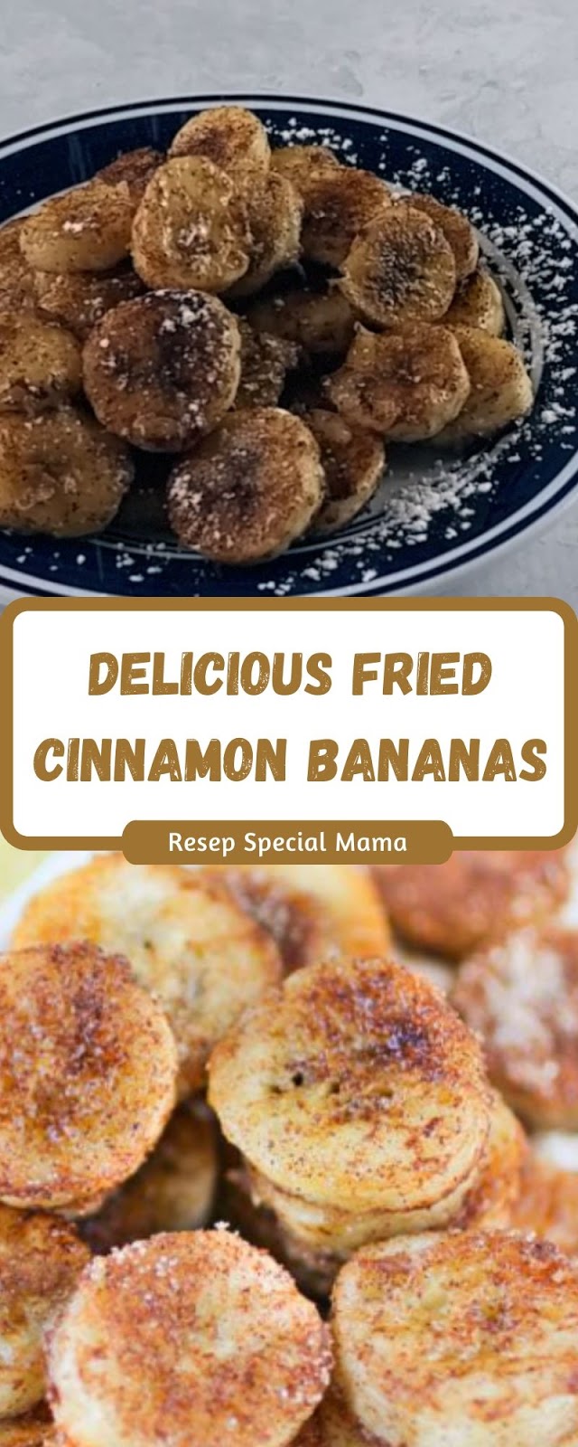 DELICIOUS FRIED CINNAMON BANANAS