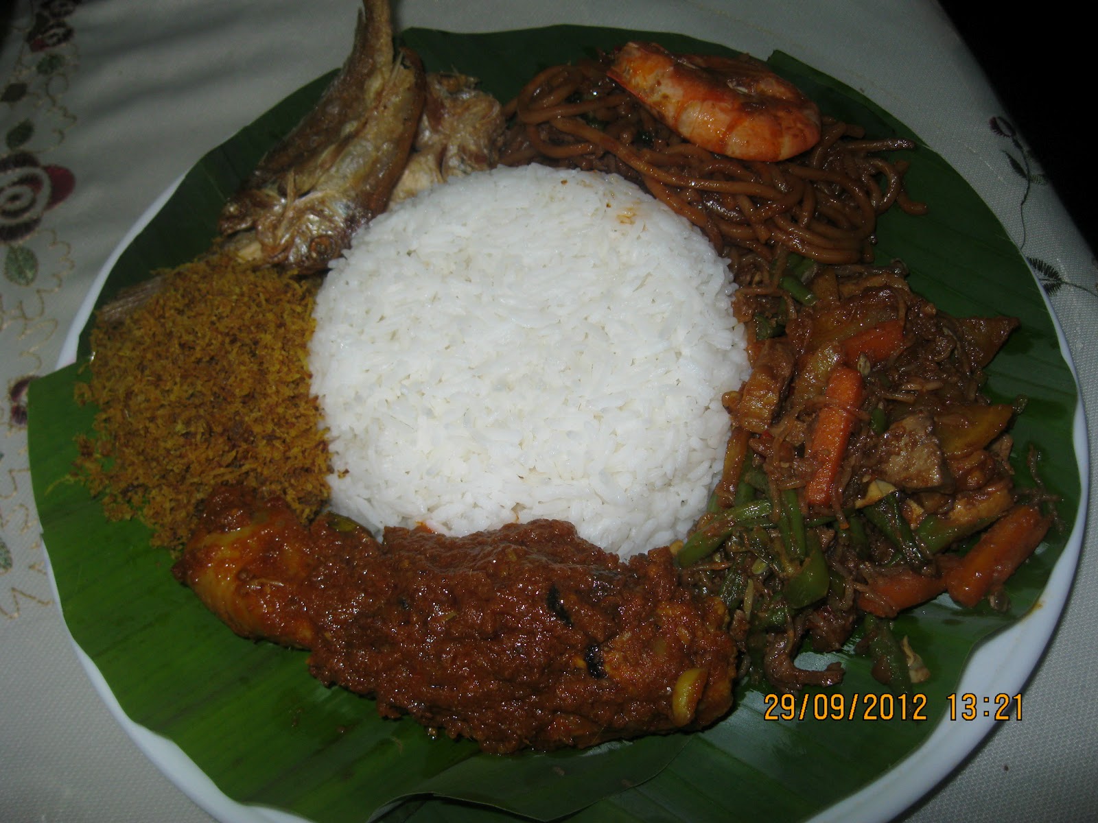 RESEPI CIKGU ANI: NASI AMBENG