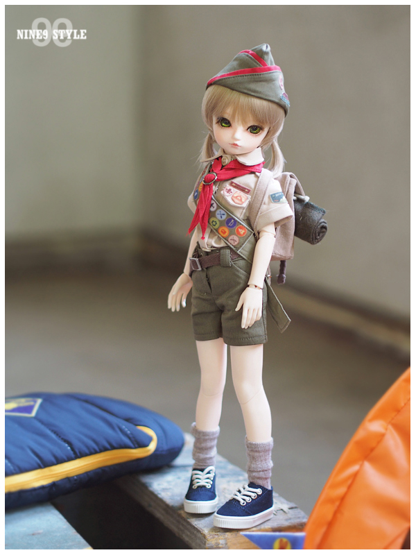 Nine9 Style girl scout outfit