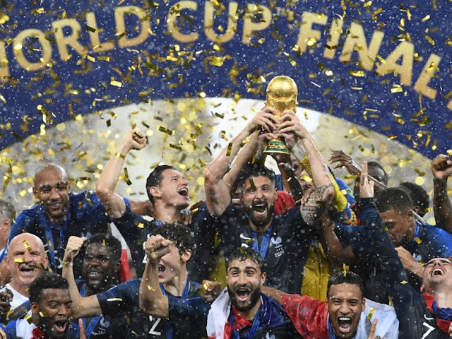VM Finalen: Antoine Griezmann refererade till Fortnite