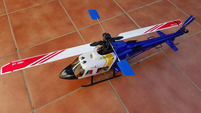  fuselaje helicoptero rc 450