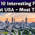 Top 10 Interesting Facts About USA - Most Top 10