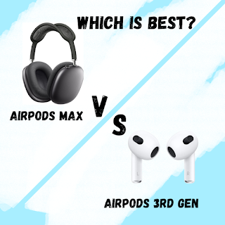 Apple AirPods Max vs. Apple AirPods 3rd Generation