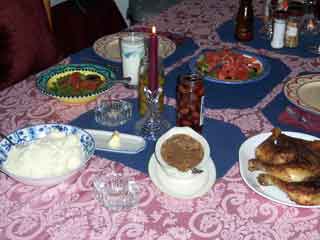 Maryland Fried Chicken served