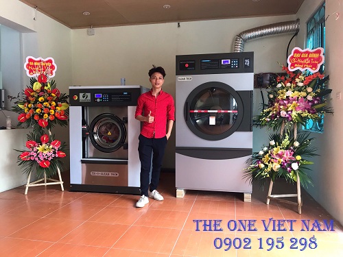 Lắp đặt máy giặt công nghiệp cho tiệm giặt dân sinh tại Bắc Ninh