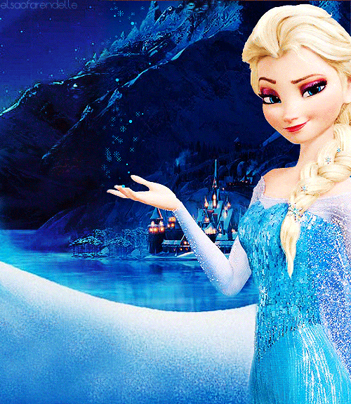 Koleksi Gambar  Kartun  Animasi  Elsa Frozen  Bergerak