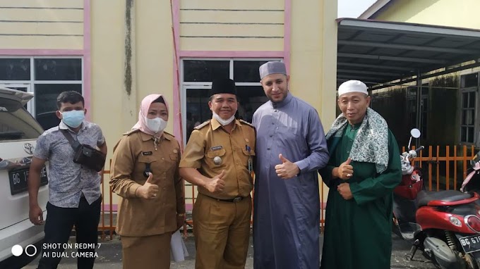 Acara Tausyiah Syekh Ahmad Al-Misry di Masjid Jami Attaubah sekaligus Dakwah Keliling Indonesia dalam rangka mencetak 1000 Anak Penghafal Al-Quran