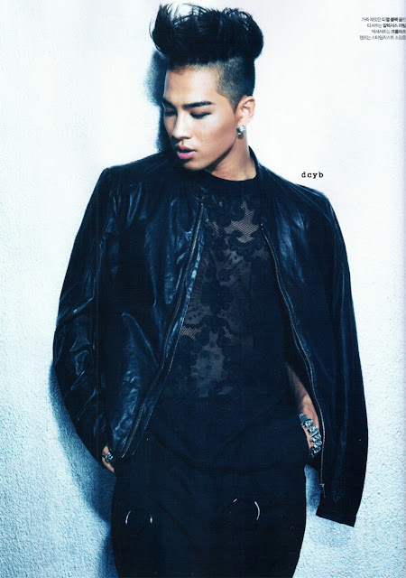 Taeyang L'Officiel Hommes Magazine Scans