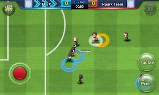 Screenshots of the Football strike for Android tablet, phone.