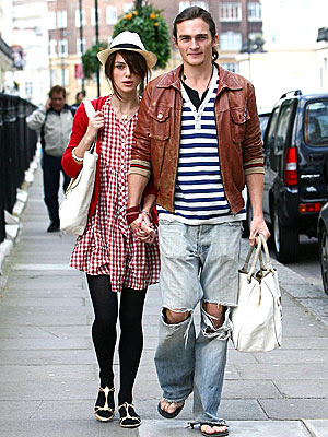 Keira Knightley With Boyfriend