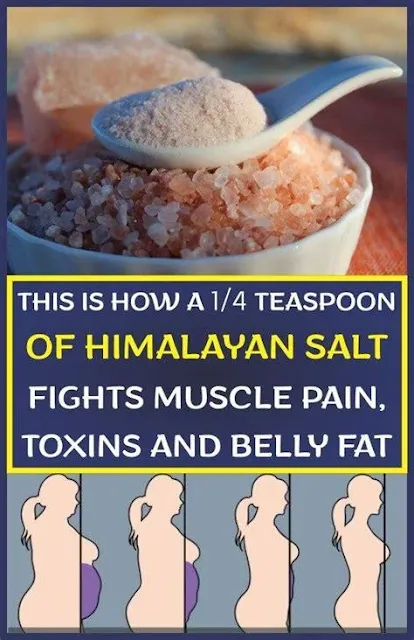 This is How a 1/4 Teaspoon of Himalayan Salt Fights Muscle Pain, Toxins and Belly Fat