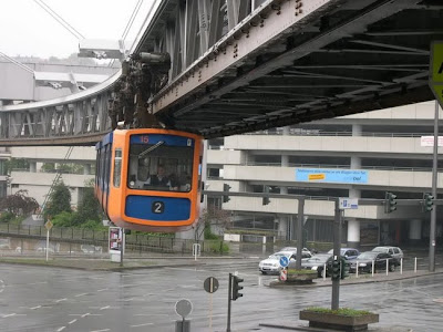 Hanging Trains in Germany