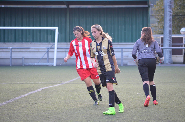 Partido del Barakaldo CF contra el Lakua