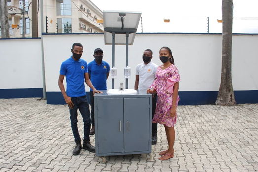 PSC Solar UK Debuts COVID-19 Contactless Portable Solar Powered Hand Wash/Sanitizer Stations in Nigeria, Ghana, Niger, Benin and Togo