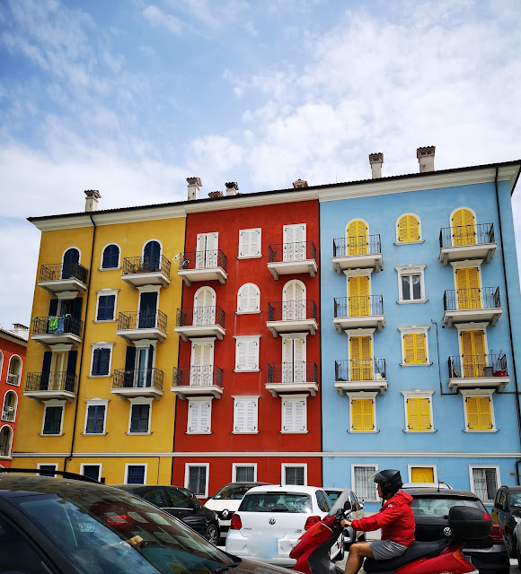 Case colorate Porto Recanati