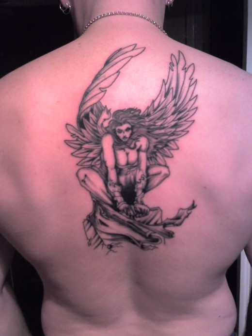 Angel Tattoo Designs Cool Body Art For 2011
