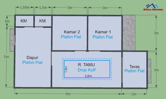 TUKANG GYPSUM SEMARANG: Cara Menghitung Biaya Plafon