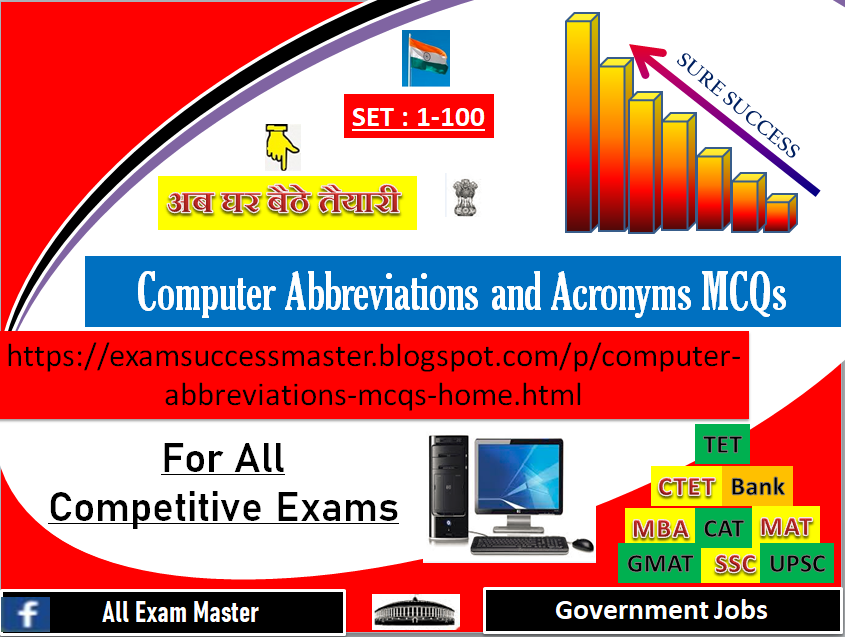 Important Computer Abbreviations (Full Forms) For All Competitive Exams