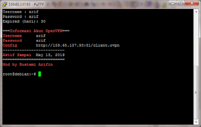 Cara Install OpenVPN di VPS Debian 9 64 bit