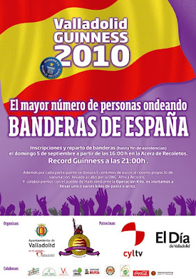 CARTEL_RECORD_GUINNESS_BANDERAS VALLADOLID