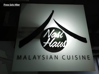 Pinoy Solo Hiker - Nasi Haus Malaysian Cuisine