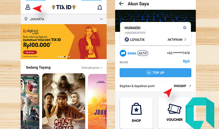 Kode Referral TIX ID 2019 Undang Teman Dapatkan 5000 LoyalTIX Point