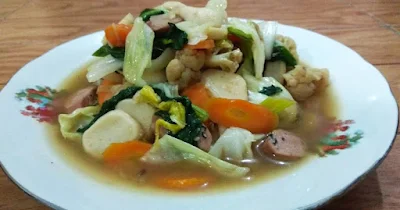 Resep Capcay Kuah Kental Rumahan