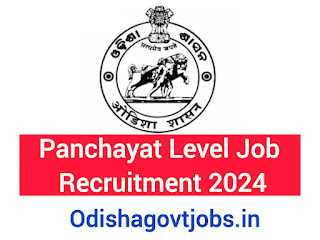 Odisha Panchayat Secretary Recruitment 2024