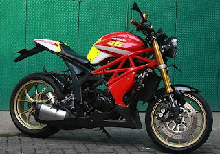 modifikasi motor tiger terbaru ala moge