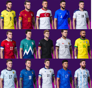 PES 2020 National Teams Kits Update 20-21 by Avif Avriadi