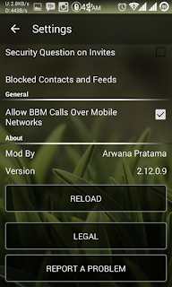 Download Aplikasi BBM Mod Transparan v2 Hemat RAM