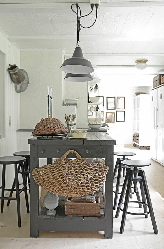 a place called joy: rustic + gray and white.