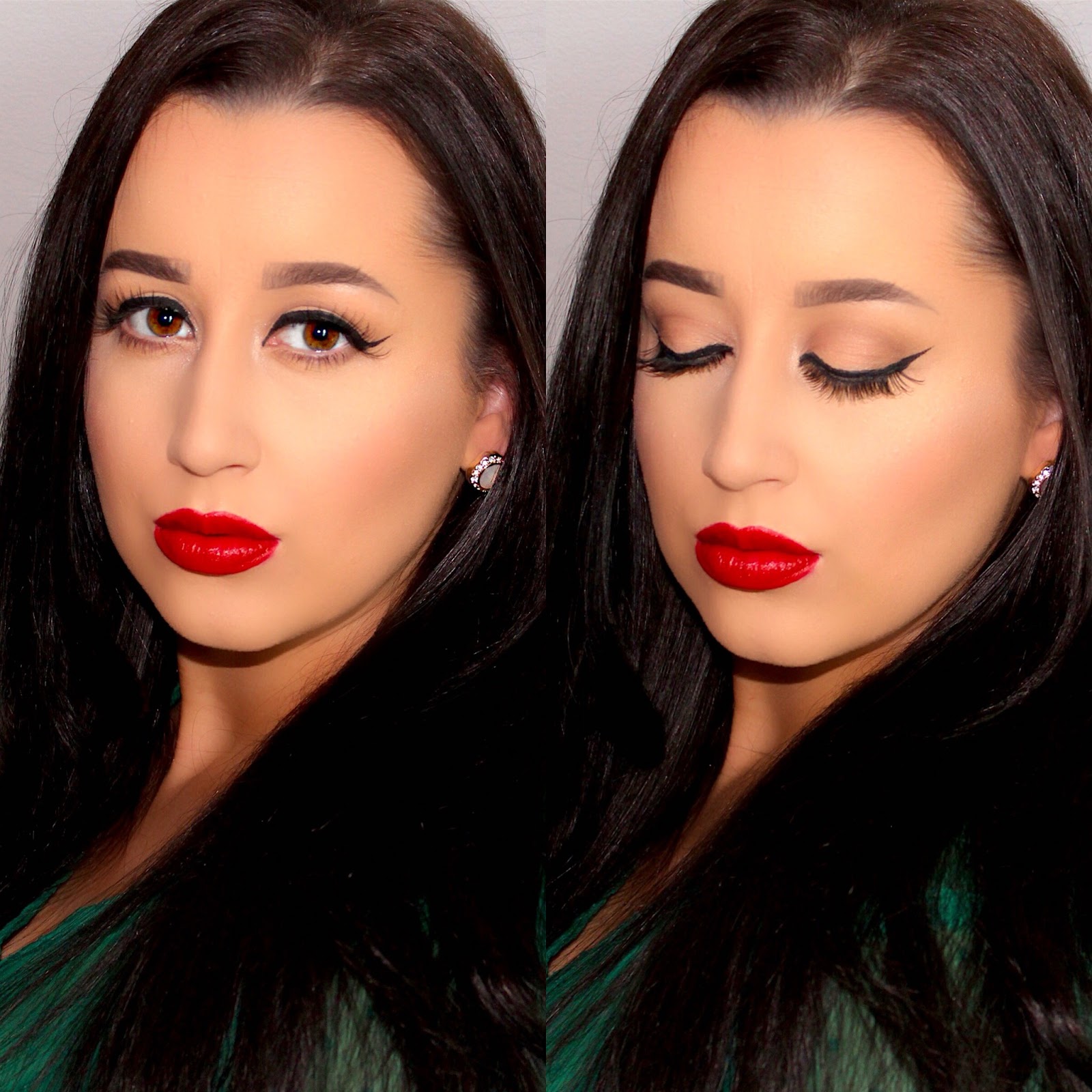 Classic Holiday Vintage Makeup Tutorial Ashley Riley